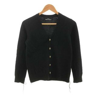 トリココムデギャルソン(tricot COMME des GARCONS)のtricot COMME des GARCONS / トリココムデギャルソン | 2011AW | カシミヤ ほつれ加工 Vネックカーディガン | ブラック | レディース(カーディガン)