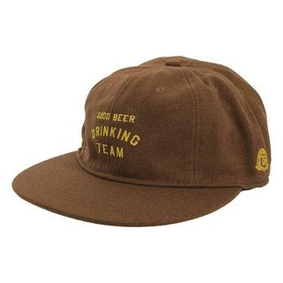 タコマフジレコード(TACOMA FUJI RECORDS)のTACOMA FUJI RECORDS / タコマフジレコーズ | 2023AW | GOOD BEER DRINKING TEAM CAP 23 Designed by Shuntaro Watanabe / キャップ / 帽子 / ユニセックス / 調整可 | 57-59cm | ブラウン | メンズ(その他)