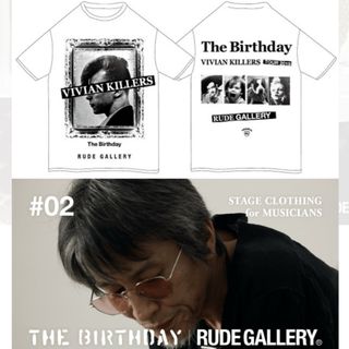 ルードギャラリー(RUDE GALLERY)のコラボ■RUDE GALLERY × The Birthday■Tシャツ S(Tシャツ/カットソー(半袖/袖なし))