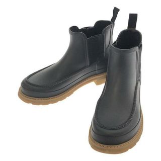 ハンター(HUNTER)の【美品】  HUNTER / ハンター | LIGHTWEIGHT MOCK-TOE CHELSEA  / モックトゥ チェルシー レイン ブーツ | UK7 | black | メンズ(ブーツ)