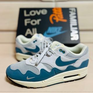 ナイキ(NIKE)のPatta × Nike Air Max 1 Noise Aqua(スニーカー)