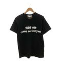 黒LCDGcdgコムデギャルソン1986 ete ロゴTシャツ L正規品限定品CDGcdgコムデギャルソンゴールド1986 ete ロゴT