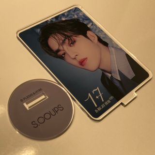 セブンティーン(SEVENTEEN)のseventeen cafe アクスタ　エスクプス(アイドルグッズ)