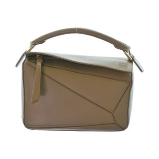 LOEWE - LOEWE ロエベ ハンドバッグ - 茶 【古着】【中古】