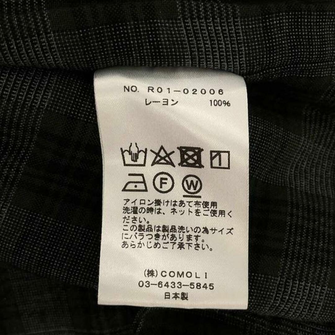 COMOLI - COMOLI / コモリ | 2020SS | チェック レーヨン COMOLI - COMOLI / コモリ | 2020SS | チェック レーヨン