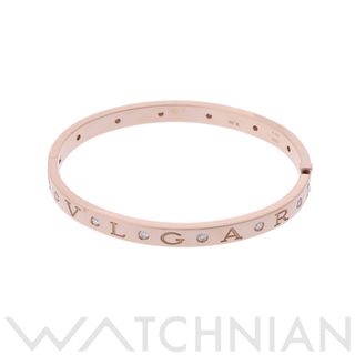 ブルガリ(BVLGARI)の中古 ブルガリ BVLGARI 354024 レディース バングル K18ピンクゴールド ダイヤモンド(リング(指輪))