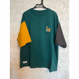 VISION STREET WEAR - VISION STREET WEAR】ビッグシルエット 刺繍半袖Tシャツ