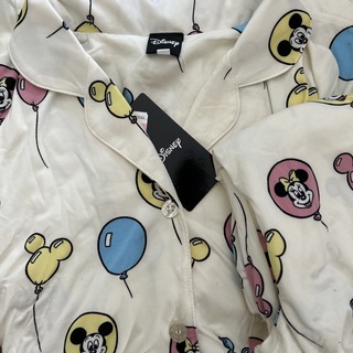 ディズニー　レディースパジャマ　半袖　冷感素材(ルームウェア)