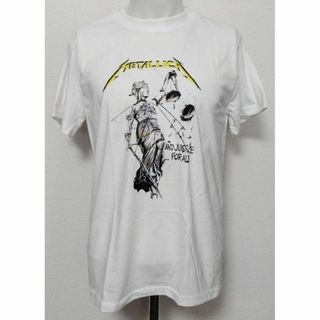 【Mサイズ】メタリカ　METALLICA　Tシャツ　ロックバンド　半袖　スタチュ(Tシャツ/カットソー(半袖/袖なし))