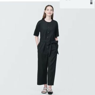 MUJI (無印良品) - 無印良品　ジャンプスーツ