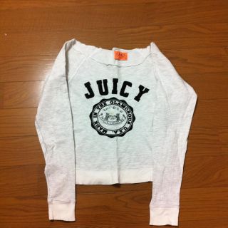 ジューシークチュール(Juicy Couture)のjuicyオフショルダースウェット(トレーナー/スウェット)