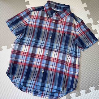 ラルフローレン(Ralph Lauren)のラルフローレン　チェックシャツ100センチ(ブラウス)
