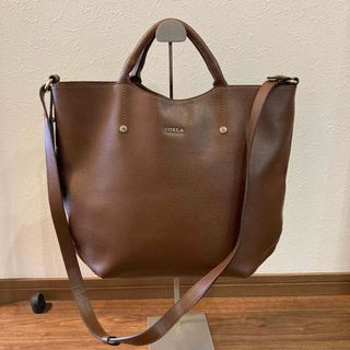 フルラ(Furla)のFURLA フルラ サフィアーノ レザー 2way トートバッグ ショルダー(ショルダーバッグ)