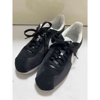 ナイキ(NIKE)のNIKE ナイキ　コルテッツ　23.5 ナイロン　ブラック(スニーカー)