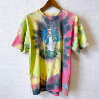 メイドインUSA　シングルステッチ　ビンテージ90ＳＴシャツ　マルチカラー　古着(Tシャツ/カットソー(半袖/袖なし))