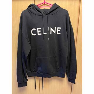 セリーヌ(celine)の正規 22SS CELINE セリーヌ ロゴ プルオーバー  パーカー(パーカー)