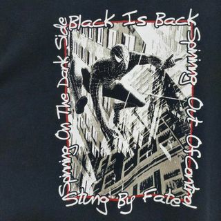 レア 映画 2007年製 オフィシャル スパイダーマン3 メンズ Tシャツ M(Tシャツ/カットソー(半袖/袖なし))