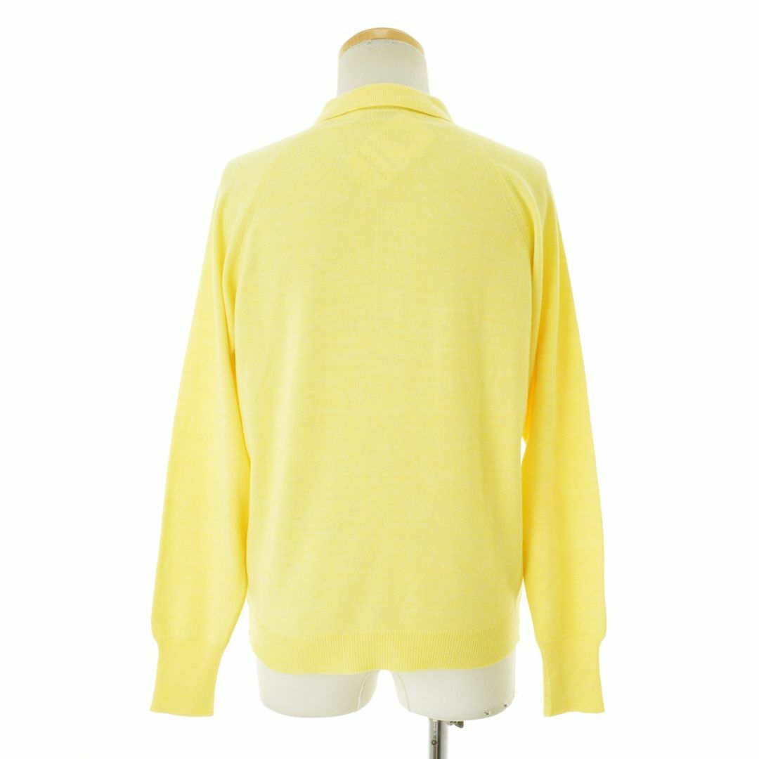 LACOSTE - 【IZODLACOSTE】70s 糸巻きタグ ニット長袖ポロシャツ LACOSTE - 【IZODLACOSTE】70s 糸巻きタグ ニット長袖ポロシャツ