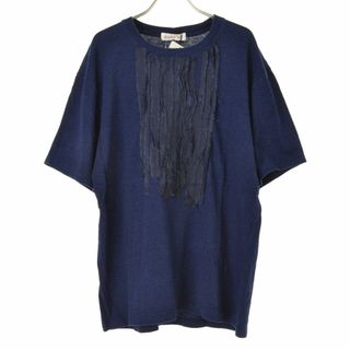 ダリア(Dahlia)の【dahl'ia】HD-57 リメイクフリル インディゴ Tシャツ半袖カットソー(カットソー(半袖/袖なし))