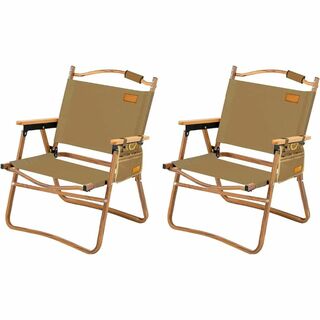【色: コーヒー】アウトドア チェア キャンプ チェア 軽量 折りたたみ 椅子 