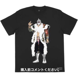 棚橋弘至 ロビンマスク Tシャツ キン肉マン 新日本プロレス 社長 漫画 アニメ(Tシャツ/カットソー(半袖/袖なし))