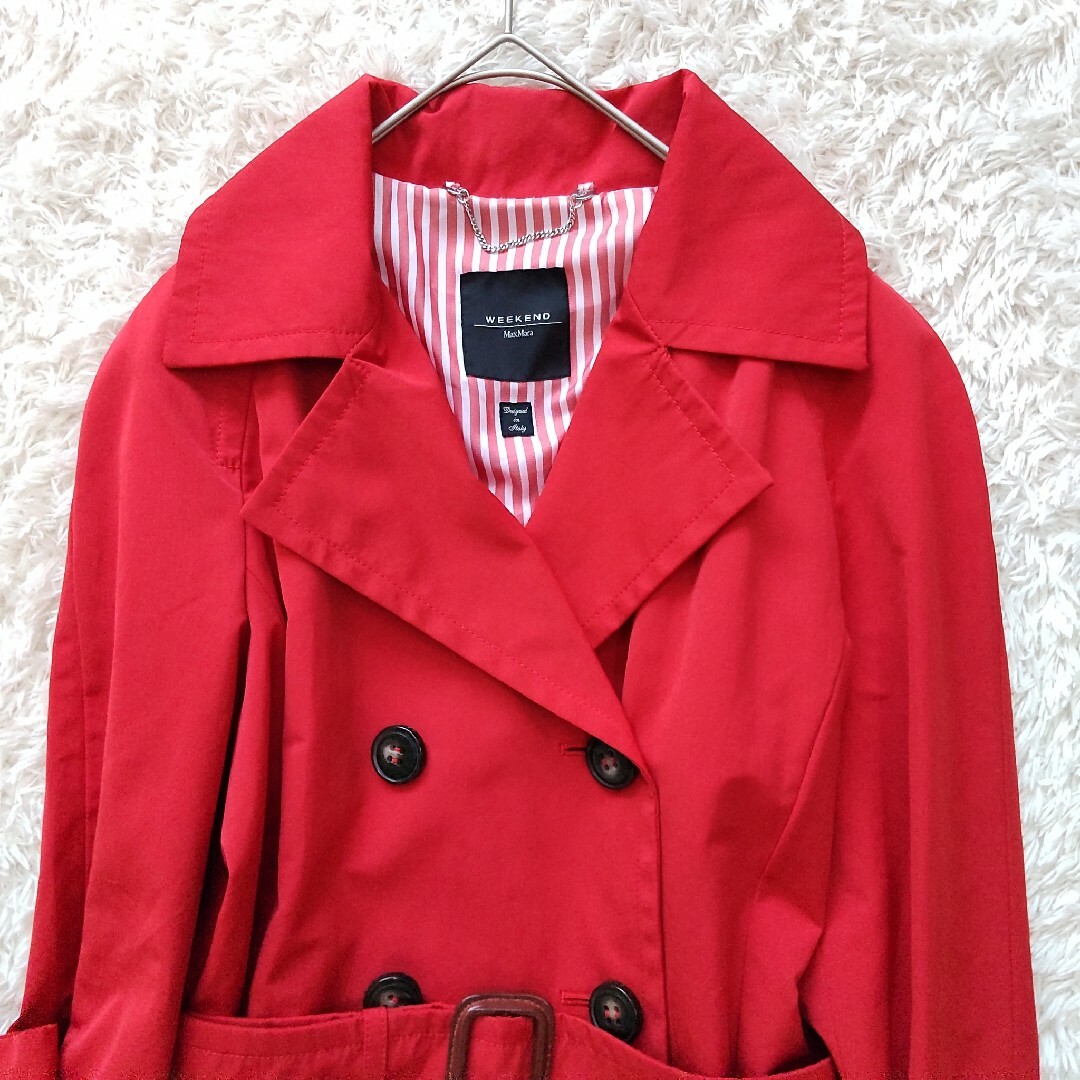 ✳︎美品✳︎Max Mara WEEKEND トレンチコート 逃げ出し ベルト ✳︎美品✳︎Max Mara WEEKEND トレンチコート 逃げ出し ベルト
