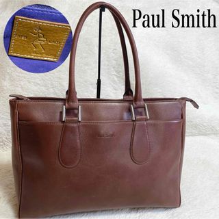 Paul Smith - Paul Smith ポールスミス オールレザー トートバッグ ビジネスバッグ