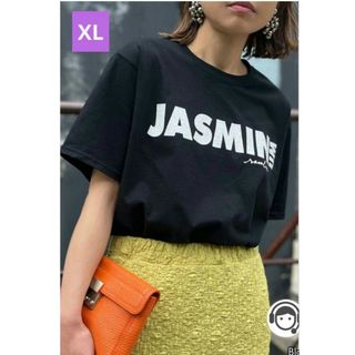 【新品未使用】ボンジュールサガン　JASMINロゴTシャツ 半袖Tシャツ　春夏(Tシャツ(半袖/袖なし))