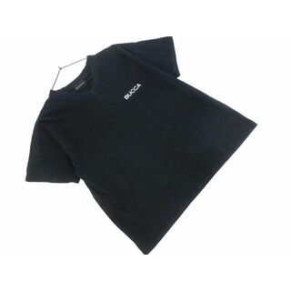 BUCCA44 ブッカフォーティーフォー ロゴプリント Tシャツ sizeXXL/黒 ■◆ メンズ(Tシャツ/カットソー(半袖/袖なし))