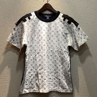 ルイヴィトン(LOUIS VUITTON)のルイヴィトン LOUISVUITTON モノグラム Tシャツ ホワイト 半袖 M(Tシャツ(半袖/袖なし))