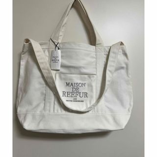 MAISON DE REEFUR ロゴ 2WAY キャンバス トート バッグ