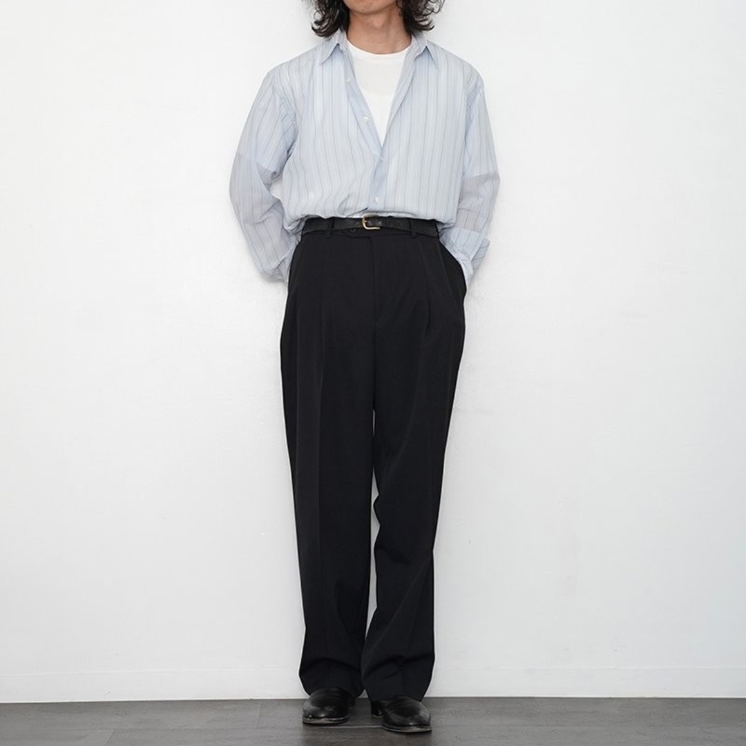 AURALEE - 新品同様24ss Auralee ストライプシャツの通販 by AURALEE - 新品同様24ss Auralee ストライプシャツの通販 by