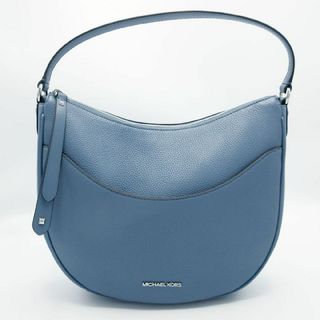 マイケルコース(Michael Kors)の【新品】マイケルコース ショルダーバッグ MICHAEL KORS ドーバー レザー ラージ ハーフ ムーン セミショルダー 肩掛け 35S4S4DL9L DENIM (デニム) アウトレット レディース DOVER / LG HALF MOON SHLDR / LEATHER(ショルダーバッグ)