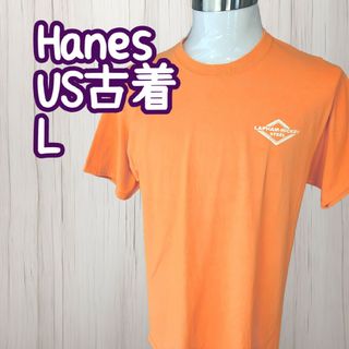 Hanes - 一点限り US古着 【 Hanes】 tシャツ オレンジ