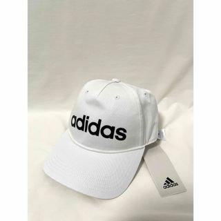 adidas - キャップ 白 ロゴ ホワイト アディダス 帽子 子供 キッズ