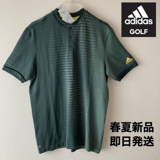 M 新品定価9900円/アディダス  ゴルフ 半袖シャツ メンズ ポロシャツ