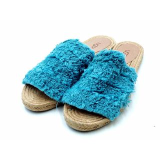 アグ(UGG)の新品 UGG Australia アグ オーストラリア Edith エディス スライド サンダル size23.5ｃｍ/アクア ■◆◎レディース(サンダル)