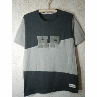 ハッシュパピー(Hush Puppies)の9065　ハッシュパピー　大きめ　半袖　切り替え　デザイン　tシャツ　(Tシャツ/カットソー(半袖/袖なし))