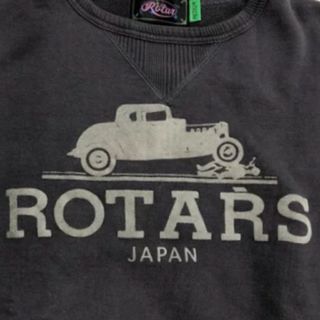 ローター(ROTAR)のRotar ローター ブランド名 パロディプリント 前V スウェット トレーナー(スウェット)