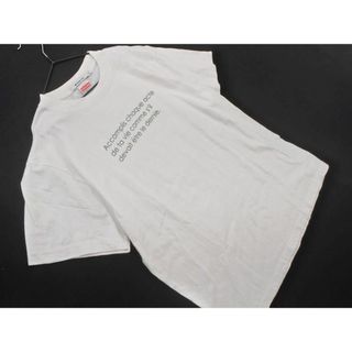 スリーナイン(Three Nine)のCOLONY 2139 コロニートゥワンスリーナイン プリント Tシャツ sizeF/白 ■◆ レディース(Tシャツ(半袖/袖なし))