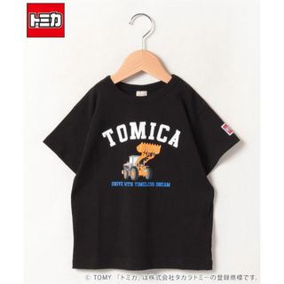 petit main - 【petit main プティマイン× TOMICA トミカ】半袖Tシャツ 90