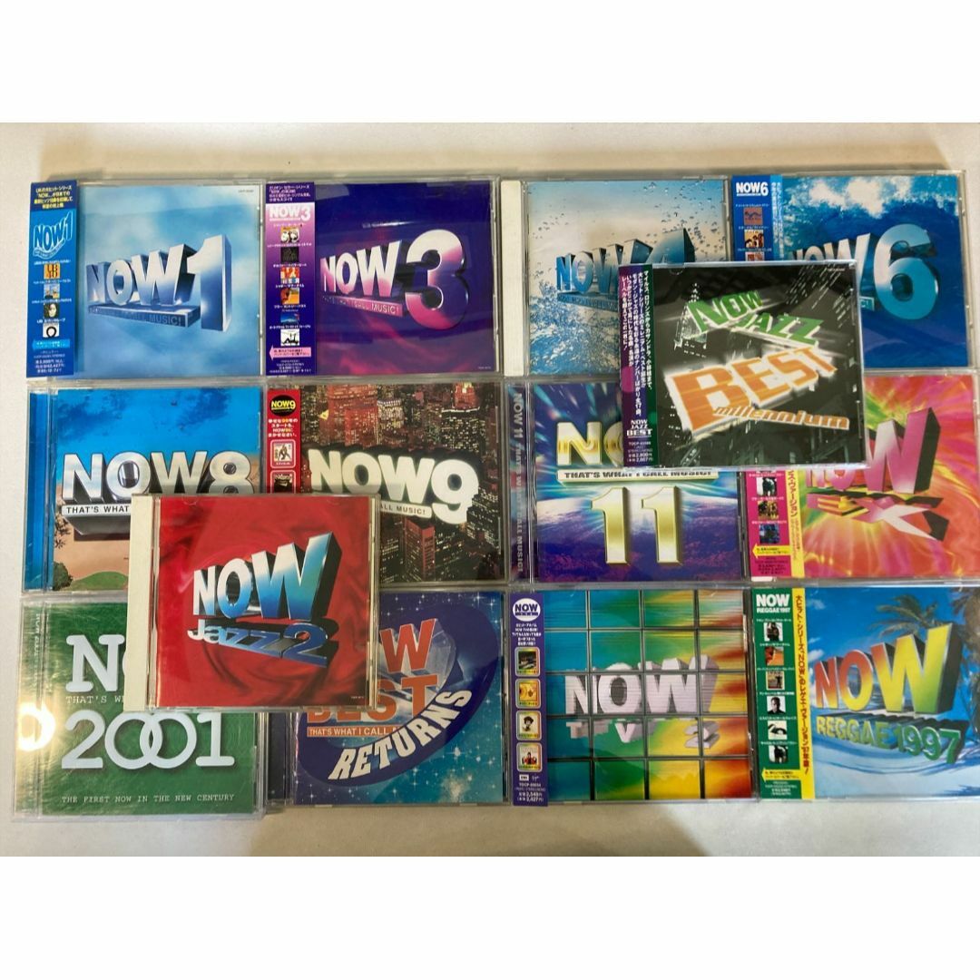 W8872 NOWシリーズ CD コンピレーションアルバム 国内盤 14枚 W8872 NOWシリーズ CD コンピレーションアルバム 国内盤 14枚
