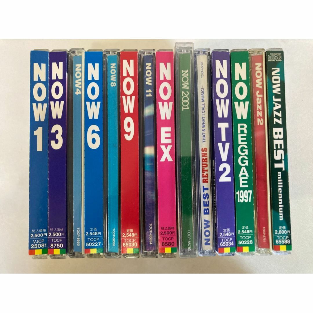 W8872 NOWシリーズ CD コンピレーションアルバム 国内盤 14枚 W8872 NOWシリーズ CD コンピレーションアルバム 国内盤 14枚
