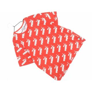 プーマ(PUMA)のPUMA プーマ ロゴ Tシャツ sizeXL/赤 ■◆ レディース(Tシャツ(半袖/袖なし))