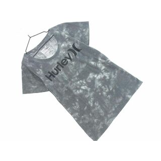 ハーレー(Hurley)のHurley ハーレー ロゴ プリント Tシャツ sizeS/グレー ■◆ レディース(Tシャツ(半袖/袖なし))