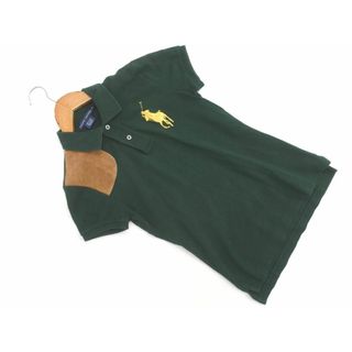 ラルフローレン(Ralph Lauren)のRalph Lauren ラルフローレン ビッグポニー ショルダーパッチ ポロシャツ sizeS/緑  ■◆ レディース(ポロシャツ)