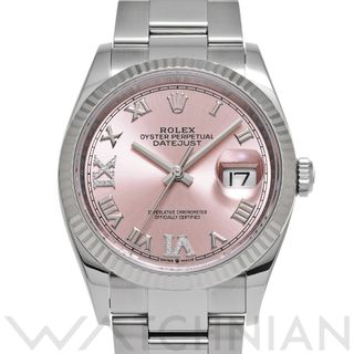 ロレックス(ROLEX)の中古 ロレックス ROLEX 126234 ランダムシリアル ピンク /ダイヤモンド メンズ 腕時計(腕時計(アナログ))