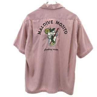 フリークスストア(FREAK'S STORE)のフリークスストア 半袖 オープンカラーシャツ M ダスティライラック系 FREAK'S STORE メンズ(シャツ)