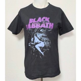 【Mサイズ】ブラック・サバス　Tシャツ　半袖　ロックバンド　BLACK SABA(Tシャツ/カットソー(半袖/袖なし))