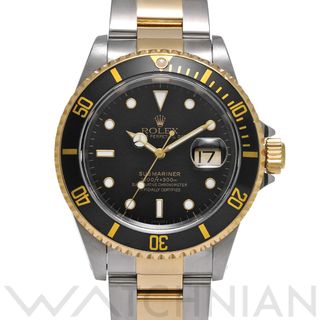 ロレックス(ROLEX)の中古 ロレックス ROLEX 16613 A番(1998年頃製造) ブラック メンズ 腕時計(腕時計(アナログ))